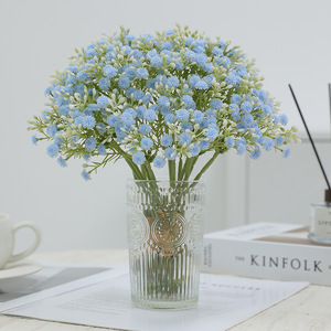 Soft Silicone Baby's Breath <b>Bouquet</b> 3 Stem <b>Artificial</b> Flower For Home Wedding Decoration - Product Image 3