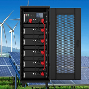 แบตเตอรี่โซลาร์เก็บพลังงานแบบ Stack 100Ah 51.2V แบบแยกส่วน รองรับการสื่อสาร CAN ติดตั้งบนแร็ค ระบบไฮบริดกริด 6000 รอบการใช้งาน - Product Image 1