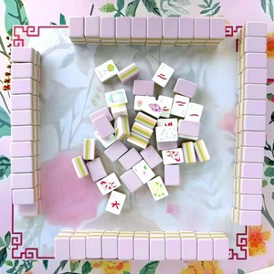 Juego de Mahjong Acrílico Portátil de Lujo, Diseño Ecológico Resistente al Agua, para 4 Jugadores, Fabricado en China - Product Image 2