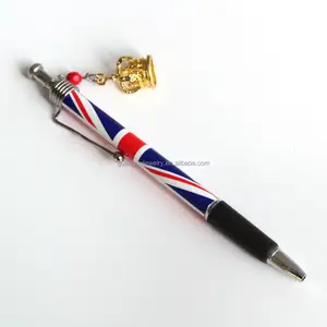 Stylo à bille souvenir Londres Grande-Bretagne avec impression personnalisée en gros avec logo