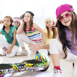 <span class=keywords><strong>Hoverboard</strong></span> de 2023 pulgadas, aeropatines todoterreno con altavoces de música y luces LED, scooters eléctricos de equilibrio automático, 6,5 - Product Image 6