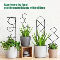 Nouveau design de piquets de support pour plantes piquets de jardin décoratifs treillis de plantes en métal pour tomates grimpantes