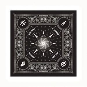 Wholesale Promotion Custom Cotton Classic Paisley Bandana Multifunction Sports Square Headwear Scarf - Product Image 4