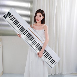 Piano digital de 88 teclas con teclas contrapesadas y teclado de madera maciza para práctica en casa y exámenes - Product Image 3