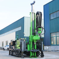 Foreuse hydraulique complète avec moteur diesel pour l'exploration géologique et l'obtention d'échantillons miniers d'or 600-1800m
