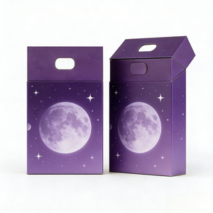 Cajas de Cigarrillos Personalizadas con Tapa Abatible a Prueba de Niños, Conos Enrollados de 84 mm, 98 mm y 109 mm, con Separadores Personalizables - Product Image 1