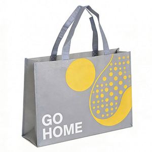 Manufacturer of Eco-Friendly Tote Fabric Low Moq <b>Stitch</b>-Bonded Non-Woven Rpet Shopping Bags Custom Promotional <b>Gifts</b> - Product Image 1