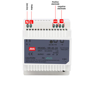 Dn-45-24 45W 24V DC Din مفتاح تزويد الطاقة 2A تيار إخراج فردي جهد دخل V 3A 5A 10A متاح - Product Image 2