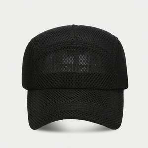 Gorra de Béisbol Transpirable con Malla y Parches, Elegante y Sencilla, para Verano, Actividades al Aire Libre, Compras, Protección Solar, 5 Paneles, Gorra Deportiva - Product Image 6