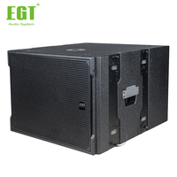 Sistema de matriz de línea de altavoz profesional pasivo de neodimio dual de 10 pulgadas de audio de alta configuración para exteriores e interiores para conciertos