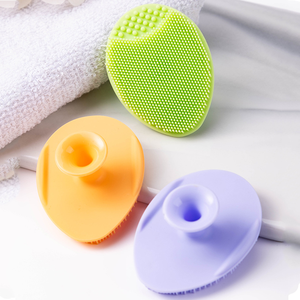 Venta al por mayor Masajeador <span class=keywords><strong>facial</strong></span> Depurador de limpieza profunda Almohadilla exfoliante Cepillo de limpieza <span class=keywords><strong>facial</strong></span> de silicona - Product Image 3