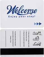 Impression personnalisée pour cartes de porte à bande magnétique en PVC étanche EV3 2K 4K pour hôtels, motels, hôpitaux, cartes intelligentes NFC 13,56 MHz