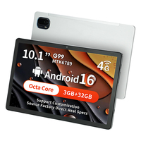Tablette PC MTK6789 Double 4G LTE, tablettes téléphoniques 10,1 pouces 1920*1280 IPS, 6 Go de RAM, 128 Go de ROM, Android 16 G99