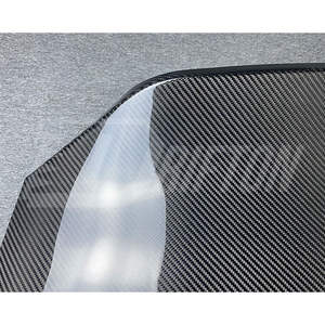 Tapa de maletero trasera de fibra de carbono real estilo M2 CS de FedEx USA Delivery para BMW G87 M2 - Product Image 4