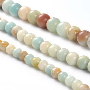 Perles d'amazonite en vrac, 6mm, 8mm et 10mm, pierres naturelles, vente en gros, livraison gratuite - Product Image 5