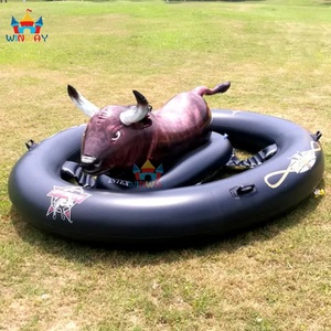 Flotador Inflable Gigante de Toro Mecánico, Gran Oferta - Juguete Flotante Inflable Resistente para Montar Toro en la Piscina - Product Image 5