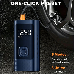 Bomba de Ar Metálica OEM ODM Glint para Pneus de Carro 2024, Mini Inflador de Pneus com Baixo Ruído 12V, Peças Automotivas Certificadas CE - Product Image 4