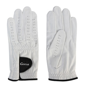 Tuyết Trắng Cabretta Da Golf Găng Tay - Product Image 2