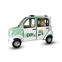 Scooter de mobilité à 4 roues Holladay 1000W avec portes et fenêtres, entièrement fermé, voiture électrique à basse vitesse, quadricycle électrique compact