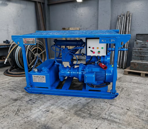 Pompe à injection hydraulique réglable de 2 à 100 bars pour le mélange et l'injection de béton sur chantier - Product Image 2
