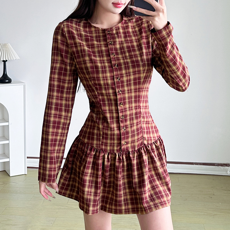 Buy In Bulk Plaid Pinafore Dress Elegant School Uniform Design | Alibaba.com