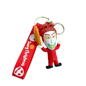 カスタムpeluches llavero personalizados personajes con let her acrilico para vinil creativo 3d minions animales kawai keychain