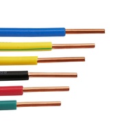 450/750V Solid Single Core Pvc 1, 5 mm2 2, 5 mm2 4 mm2 6 mm2 10 mm2 16 mm2 25 mm2 35 mm2 50 mm2 70 mm2 Gehäuse Elektrischer Draht H07V-U BV-Kabel