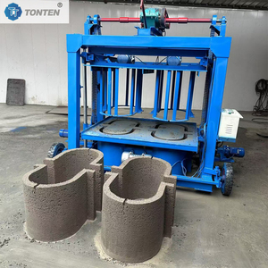 Máquina Móvil para Fabricar Anillos de Hormigón para Pozos, Máquina para Fabricar Anillos de Hormigón Redondos para Pozos de Arena de Río - Product Image 1