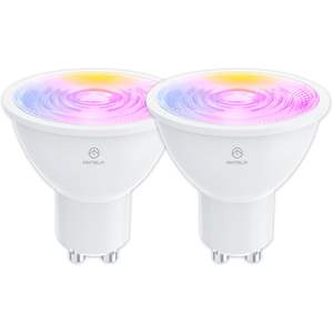 Lampadina LED Intelligente Antela MR16 4.5W 350Lm Multicolore, Controllo App Wi-Fi, Montaggio a Soffitto, Corpo in Plastica, 25000 Ore, Garanzia di 2 Anni - Product Image 1