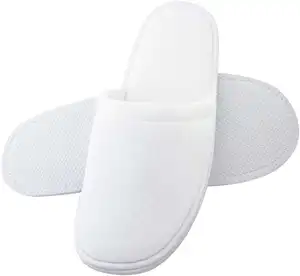 Custom Disposable Slippers For Guests Women and Men Spa Home Shoe Making Machine Soft Hotel Slippers Disposable