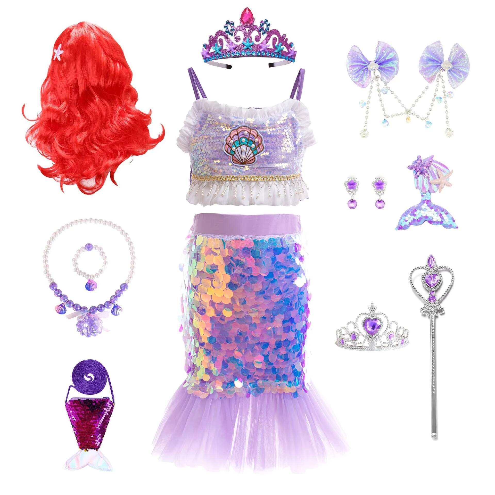 robe avec accessoires