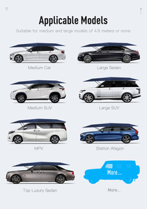 Universal Windproof Waterproof UV Protection <b>Car</b> Sun Shade Umbrella 80% IR Rejection 2-Year Warranty OEM/ODM Customizable <b>Cover</b> - Product Image 6