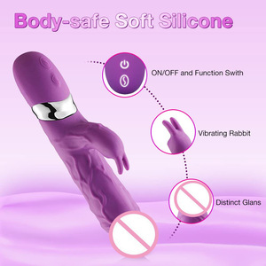 Nuevo Vibrador Conejo Rojo para Mujeres con Rotación de 360 Grados, Estimulador de Clítoris y Punto G - Product Image 3