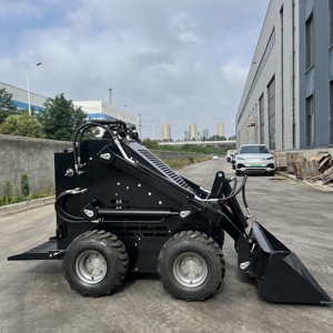 Free Shipping CE EPA Compliant Mini Skid Steerloader Gasoline Mini <b>Small</b> <b>Wheel</b> Loader for Sale Featuring Engine Motor - Product Image 1