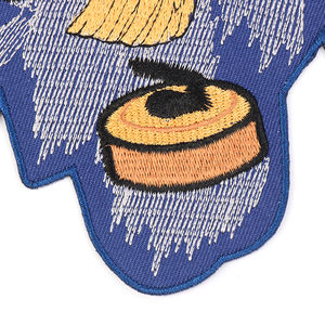 Parche Bordado Personalizado de Tamaño del Fabricante para Sudadera con Capucha, Parches Bordados Divertidos Lavables de Diseñador Chino - Product Image 5