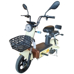 Hot Selling Adult Electric Bike 48V Portable Lead-acid Battery Bike 14 Inch Motorbike 350W Electric <b>Bicycle</b> - Product Image 5
