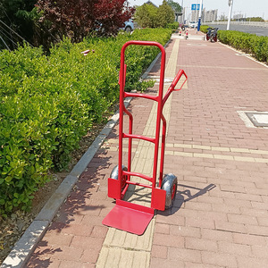 Chariot de manutention HT2500ac à pousser, capacité de charge 120 kg, structure en acier, conception robuste pour le transport de marchandises - Product Image 3