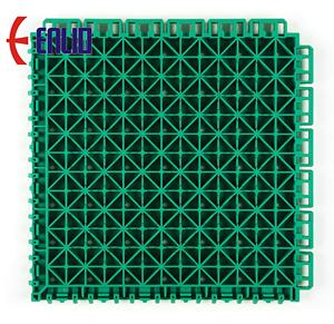 Enlio para exteriores/interiores, Pickleball, deportes, baldosas de suelo entrelazadas para <span class=keywords><strong>tenis</strong></span> y alfombra de cancha de baloncesto multideportiva - Product Image 2