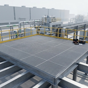 Grille en acier inoxydable 316 de qualité marine, panneau de grille anti-corrosion pour plateforme offshore et pont de <span class=keywords><strong>bateau</strong></span> - Product Image 4