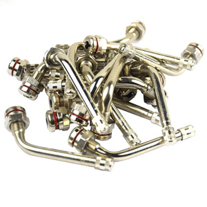 Válvula de Neumático Sin Cámara para Camión y Autobús, Válvula de Cobre Tr545d para Reemplazo y Reparación de Neumáticos Radiales, Tipo Americano - Product Image 1