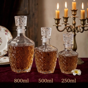 Venta al por Mayor de Botellas de Vino de Cristal, Botellas de Whisky y Vidrio Transparente Utilizado para Almacenar Vino - Product Image 4