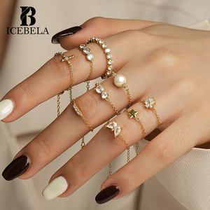 Produsen Perhiasan Khusus Lapis Rhodium 0.5 1 Mikron Berlapis Emas 18K Cincin Grosir untuk Wanita Cincin Perak <span class=keywords><strong>Sterling</strong></span> 925 untuk Wanita - Product Image 2