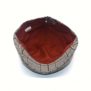 Fashion New European American Men Newsboy Cap Women Plaid Cloth Stitching Flat Top Lvy <b>Hat</b> - Product Image 6