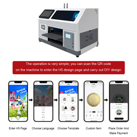 Máquina de Impresión de Fundas para Móviles de Fabricante Directo, Impresora de Inyección de Tinta UV para Carcasas de Teléfono, Compatible con Escaneo de Código QR y WiFi