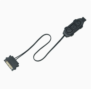 Cavo Controller ARGB con Ampia Compatibilità, Alimentazione 5V 3 Pin a SATA, Mini Controller RGB per Ventole Case - Product Image 1