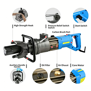 <span class=keywords><strong>Cintreuse</strong></span> <span class=keywords><strong>hydraulique</strong></span> portative de qualité industrielle 2800W TF-WQ32A 220V pour étriers structurels <span class=keywords><strong>à</strong></span> grande portée en <span class=keywords><strong>béton</strong></span> préfabriqué - Product Image 2