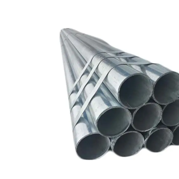 Estufa de aço galvanizado com tubo chinês livre de paredes de 25 mm 51 mm 200 mm de diâmetro 4 mm de espessura