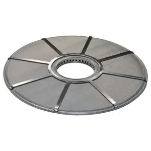 Stainless Steel Sintered Mesh Filter Metal Fiber Felt Leaf Disc Filter for Polymer Filtration