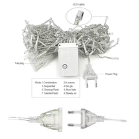 Luces de Cadena Decorativas para Dormitorio de Navidad, 50/100/200/300/400/800 LED, Resistentes al Agua IP44, Venta al por Mayor de Fábrica OEM/ODM YN Starlight