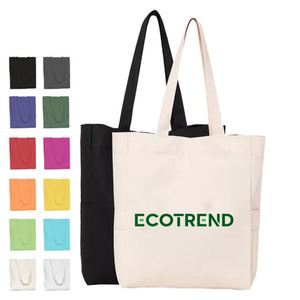 Sacs fourre-tout en toile de coton 100% naturel, écologiques et recyclés, imprimés noir et blanc, très demandés - Product Image 1